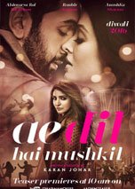 Ae Dil Hai Mushkil (2016) DVDScr Hindi Full Movie Watch Online Free Download